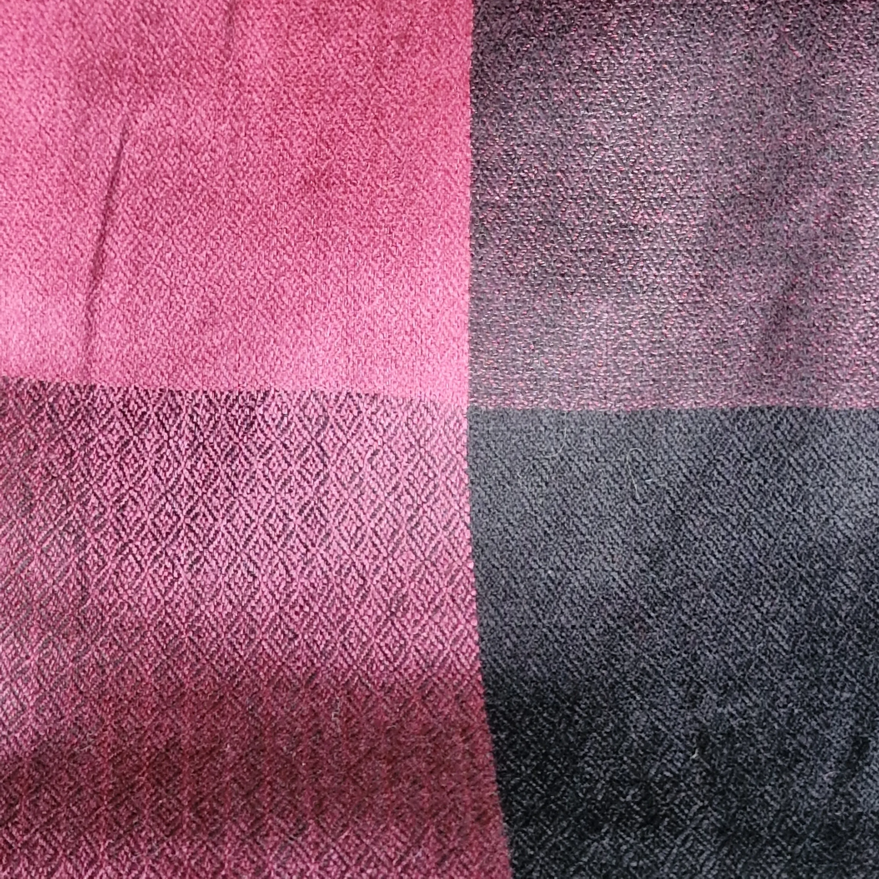 Luxurious Soft Kashmir Cashmere Purple Pashmina Stole - Amethyst