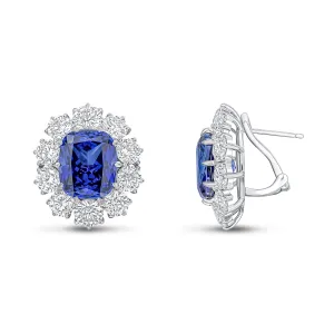 Maha Earrings (Sapphire)
