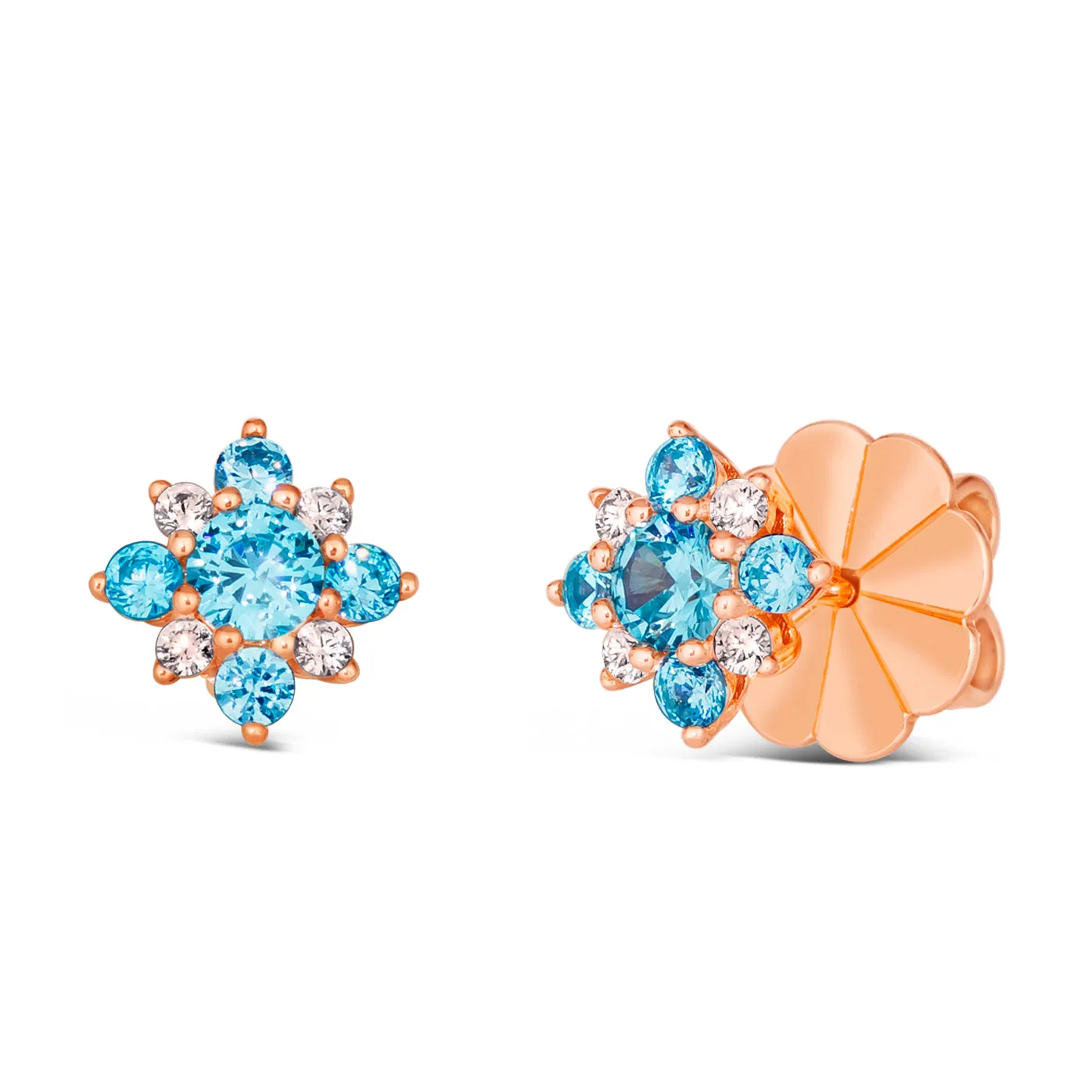 Mini Aster Diamond Crystalline Studs