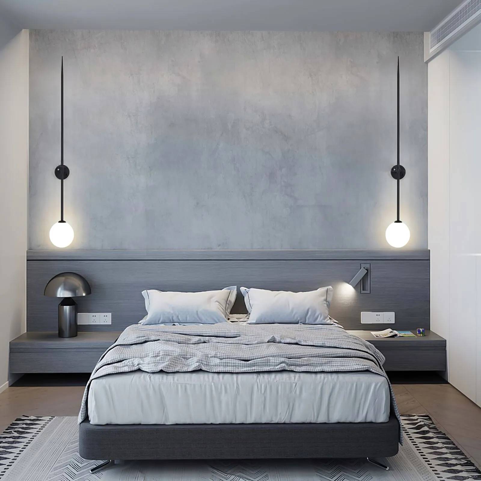 Mobile Wall Lamp