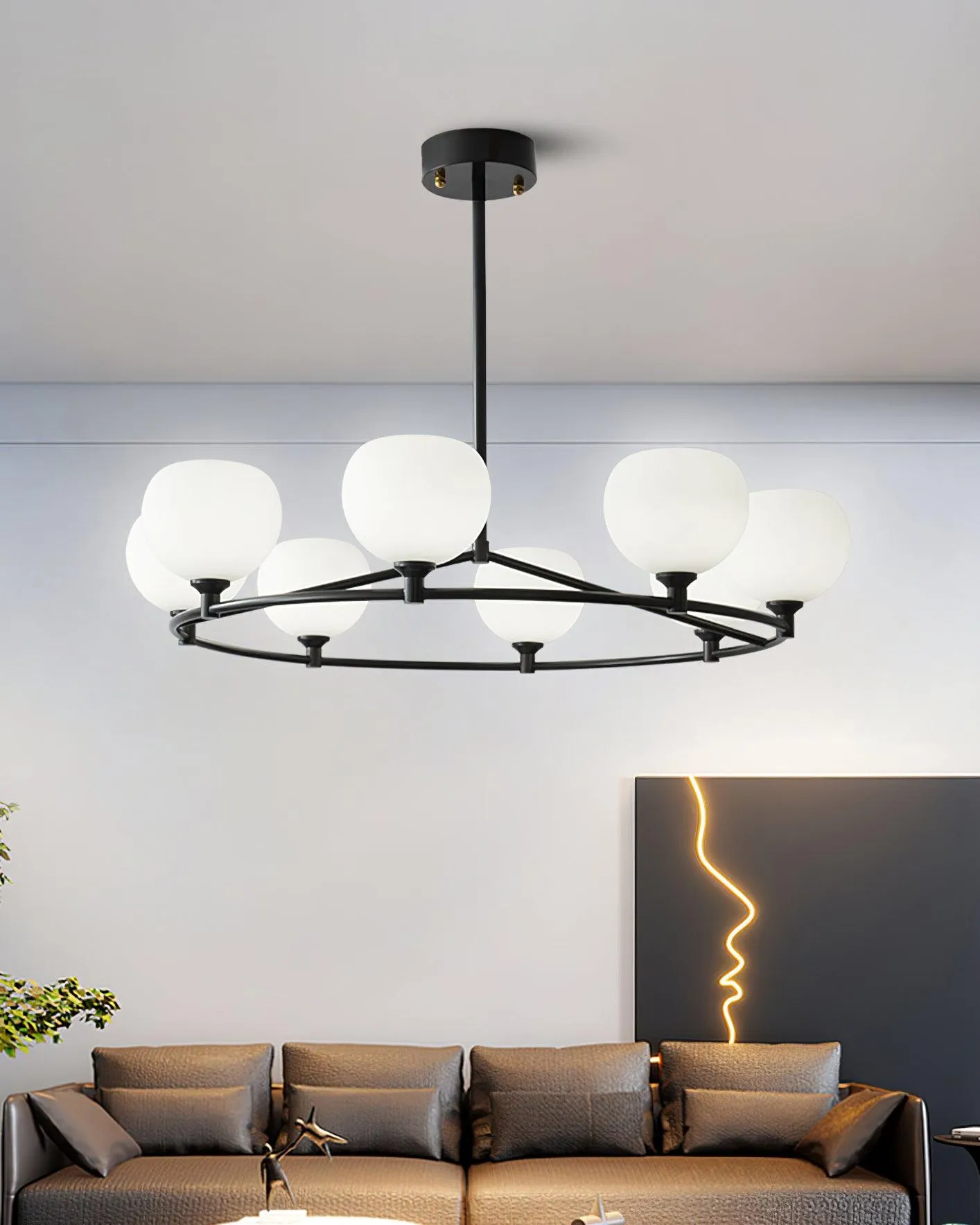 Moricio Brass Chandelier