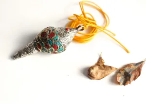 Mosaic Assorted Conch Locket Pendant