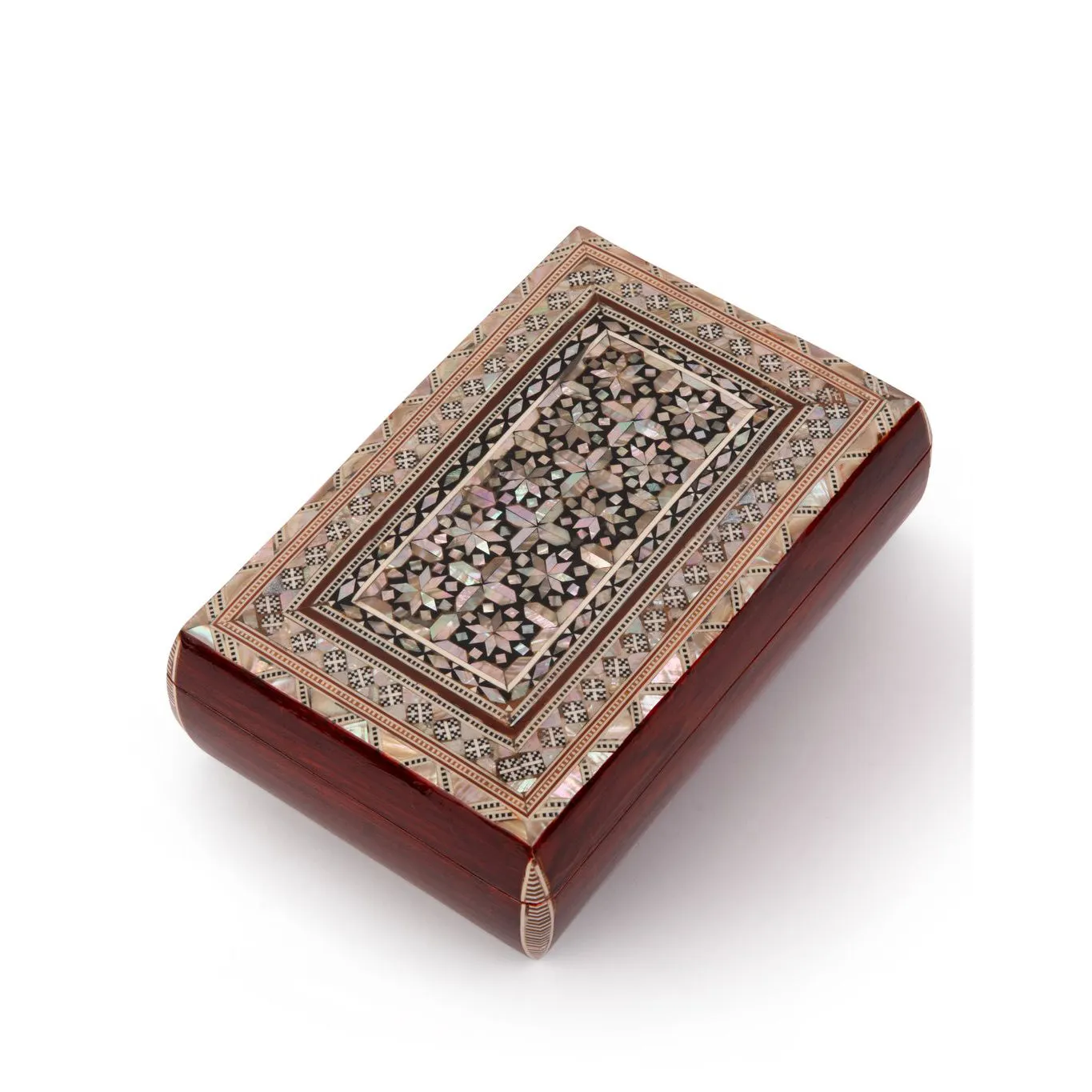Mother-of-Pearl Inlaid Jewelry Box
