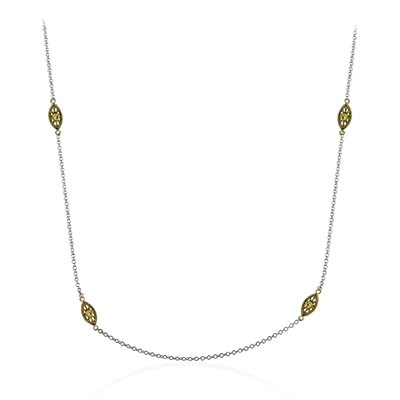 Necklace in 18k Gold with Diamonds