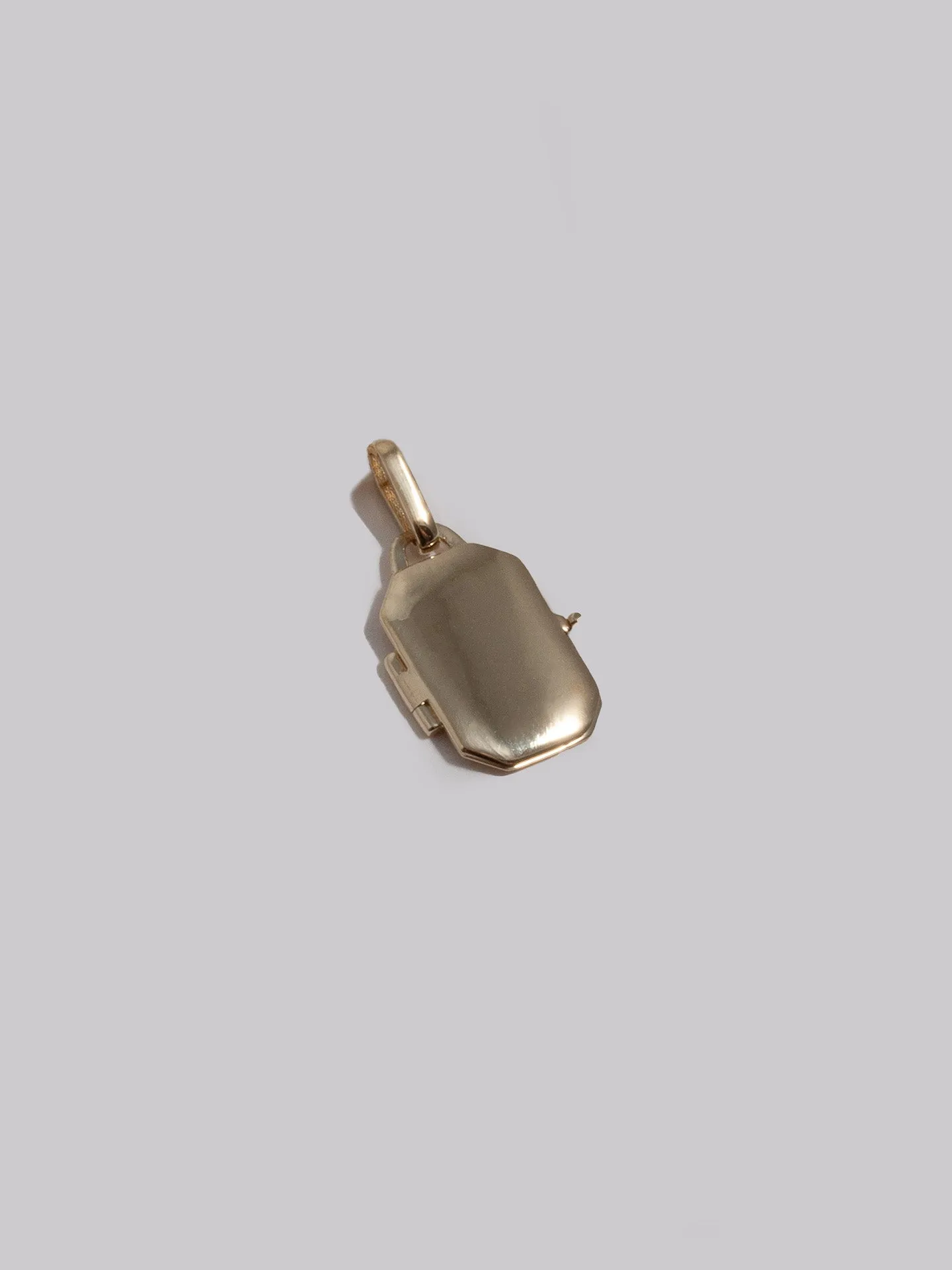 Octagonal Locket Pendant x okay______fine