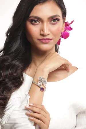 Orchid Amethyst Bracelet