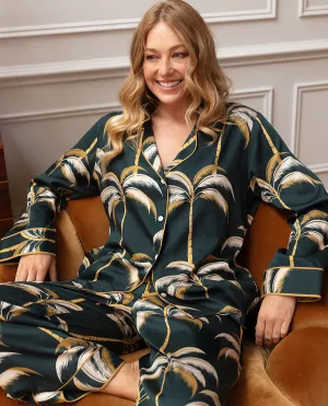 Pimlico Palm Print Pyjama Set