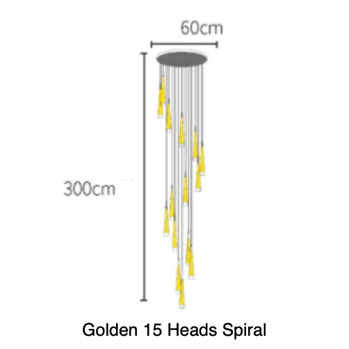 Pluviam Sense Long Chandelier
