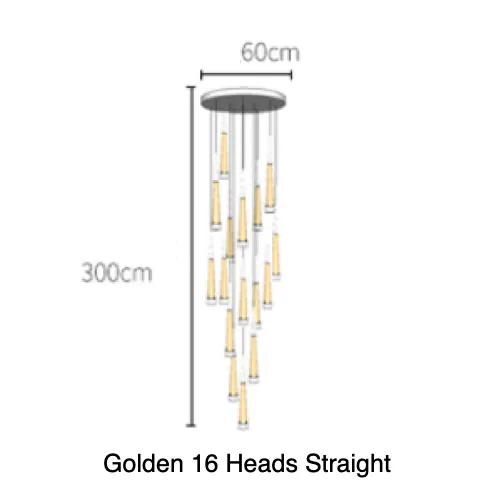 Pluviam Sense Long Chandelier