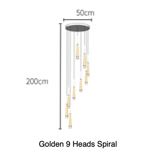 Pluviam Sense Long Chandelier
