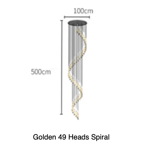 Pluviam Sense Long Chandelier