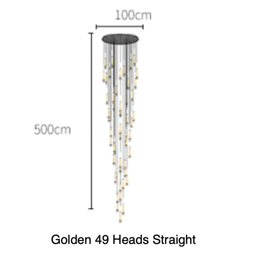 Pluviam Sense Long Chandelier