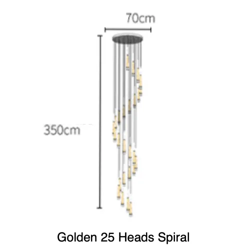 Pluviam Sense Long Chandelier