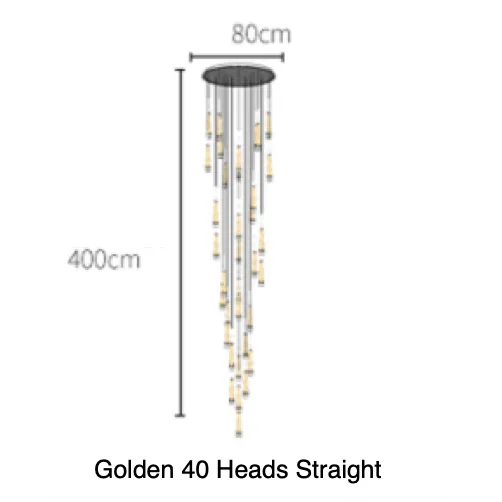 Pluviam Sense Long Chandelier