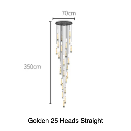 Pluviam Sense Long Chandelier