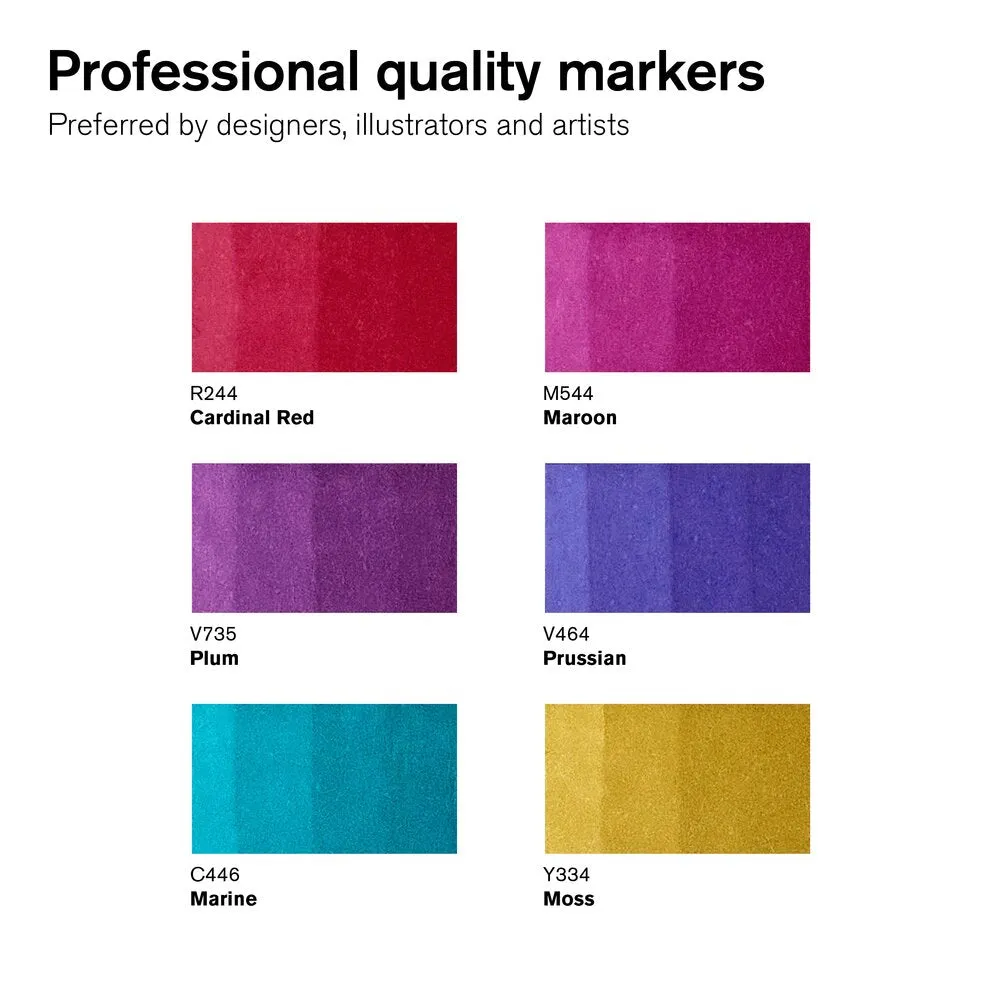 Promarker 6 Rich Tones
