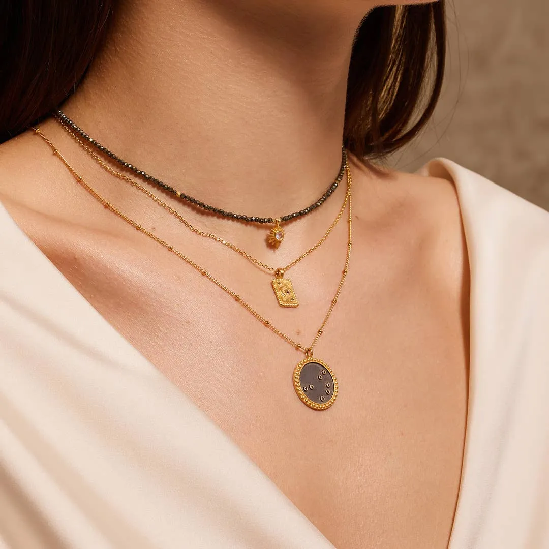 Prosperity Pyrite Necklace