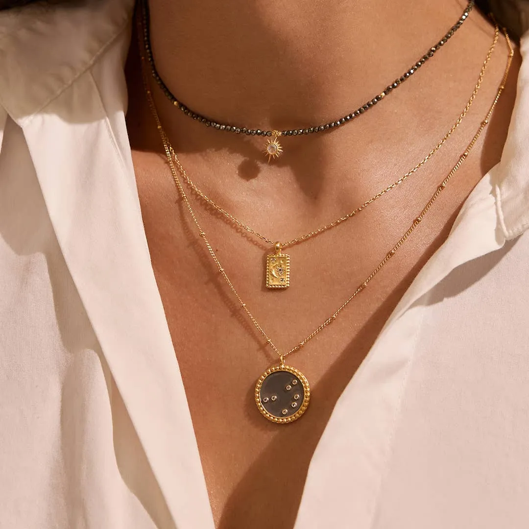 Prosperity Pyrite Necklace
