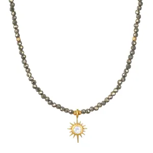 Prosperity Pyrite Necklace