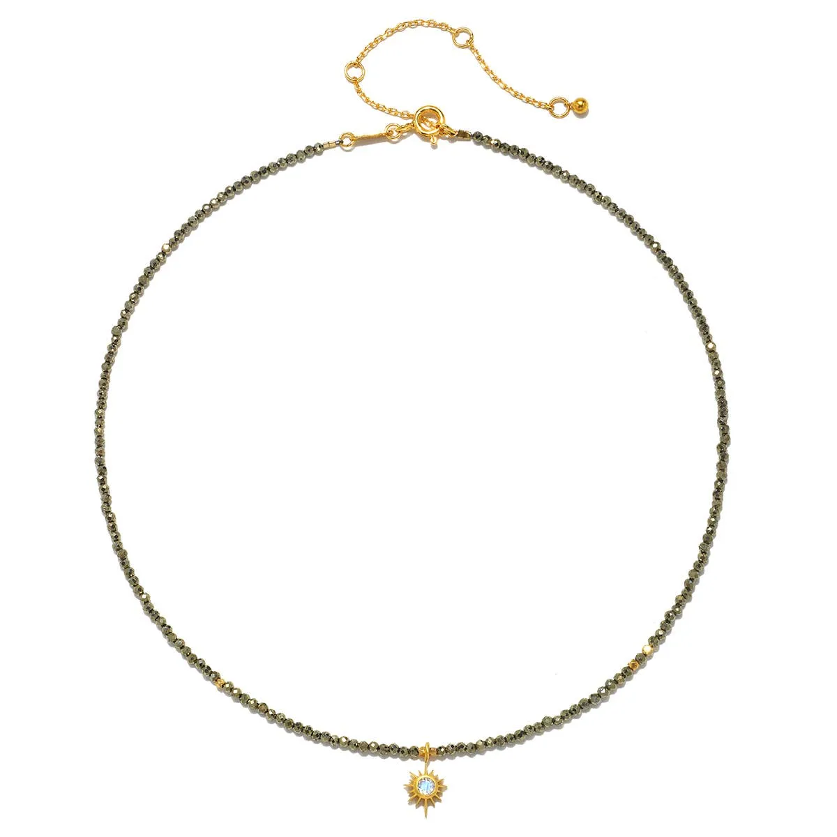 Prosperity Pyrite Necklace