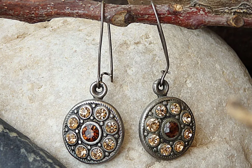 Rebeka circle earrings