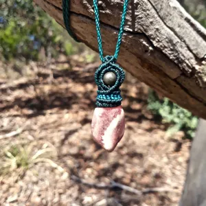 Rhodochrosite necklace