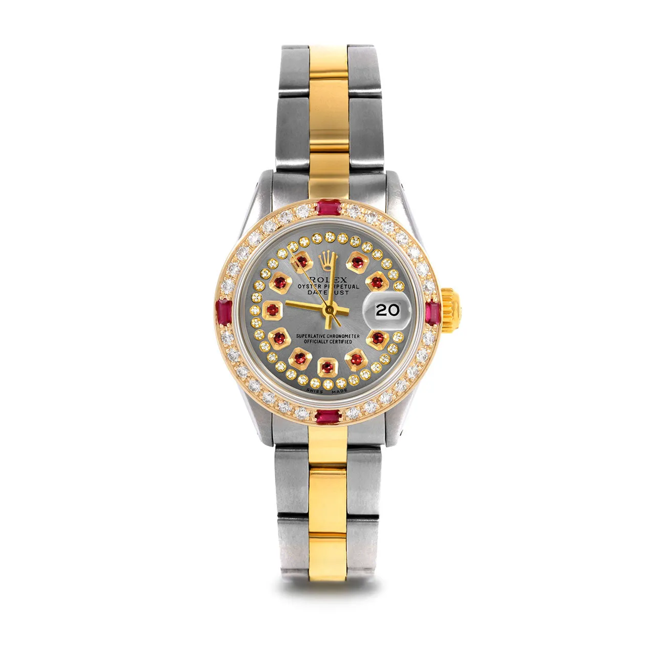 Rolex Datejust 26mm | 6917-TT-SLT-STRR-4RBY-OYS
