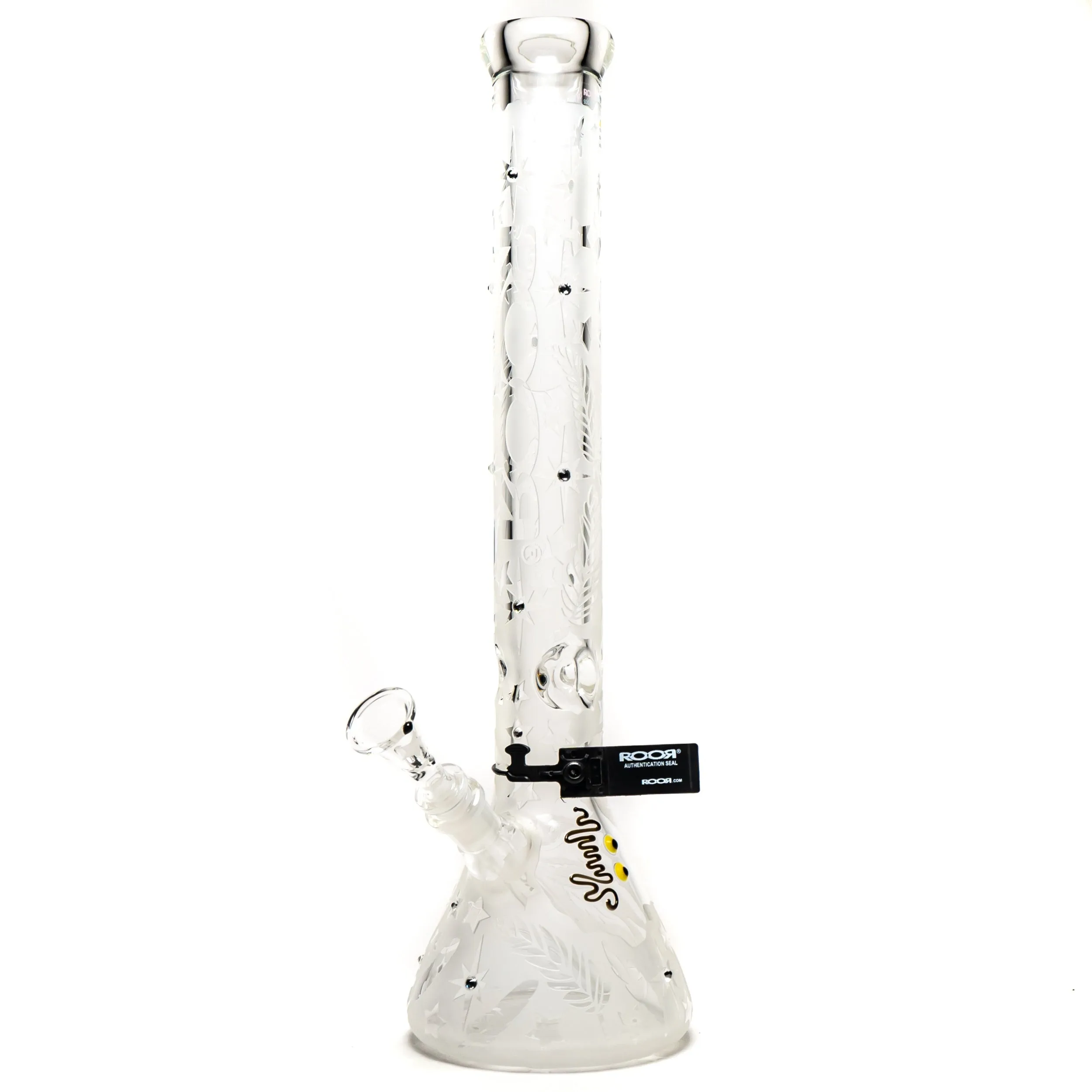 ROOR.US - 18" Custom Sandblasted Beaker - 50x9 - Swarovski - Dream Catcher