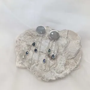 Sapphire earrings