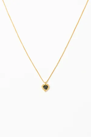 Selah Heart-Shaped Gemstone Necklace