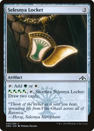 Selesnya Locket Guilds Of Ravnica #240