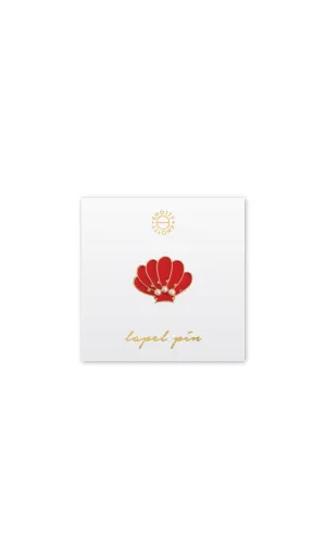 Shell Lapel Pin