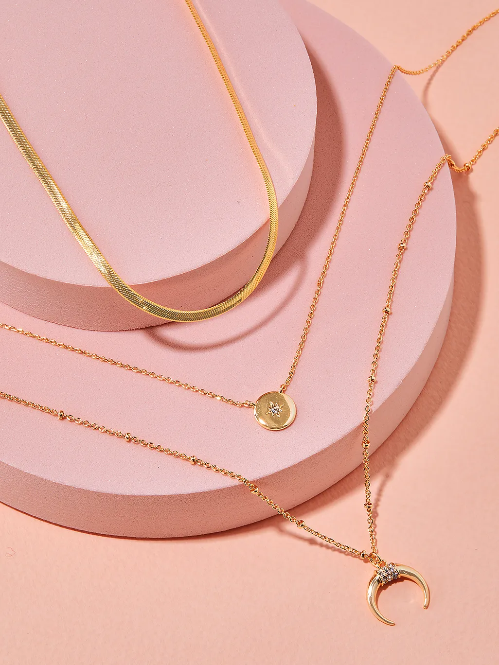 Sparkle Candle - Boho Layered Necklace Collection