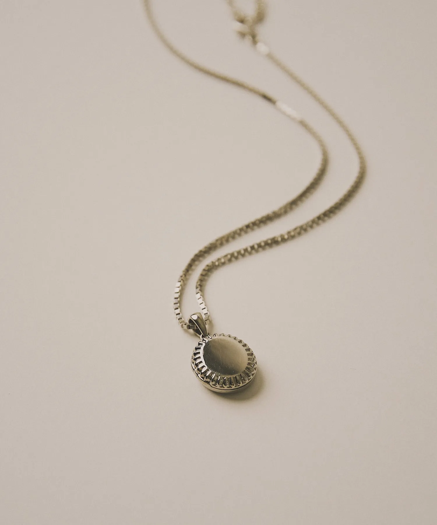 Sutton Oval Locket Recycled 925 Sterling Silver
