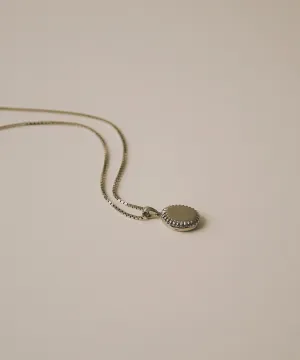 Sutton Oval Locket Recycled 925 Sterling Silver