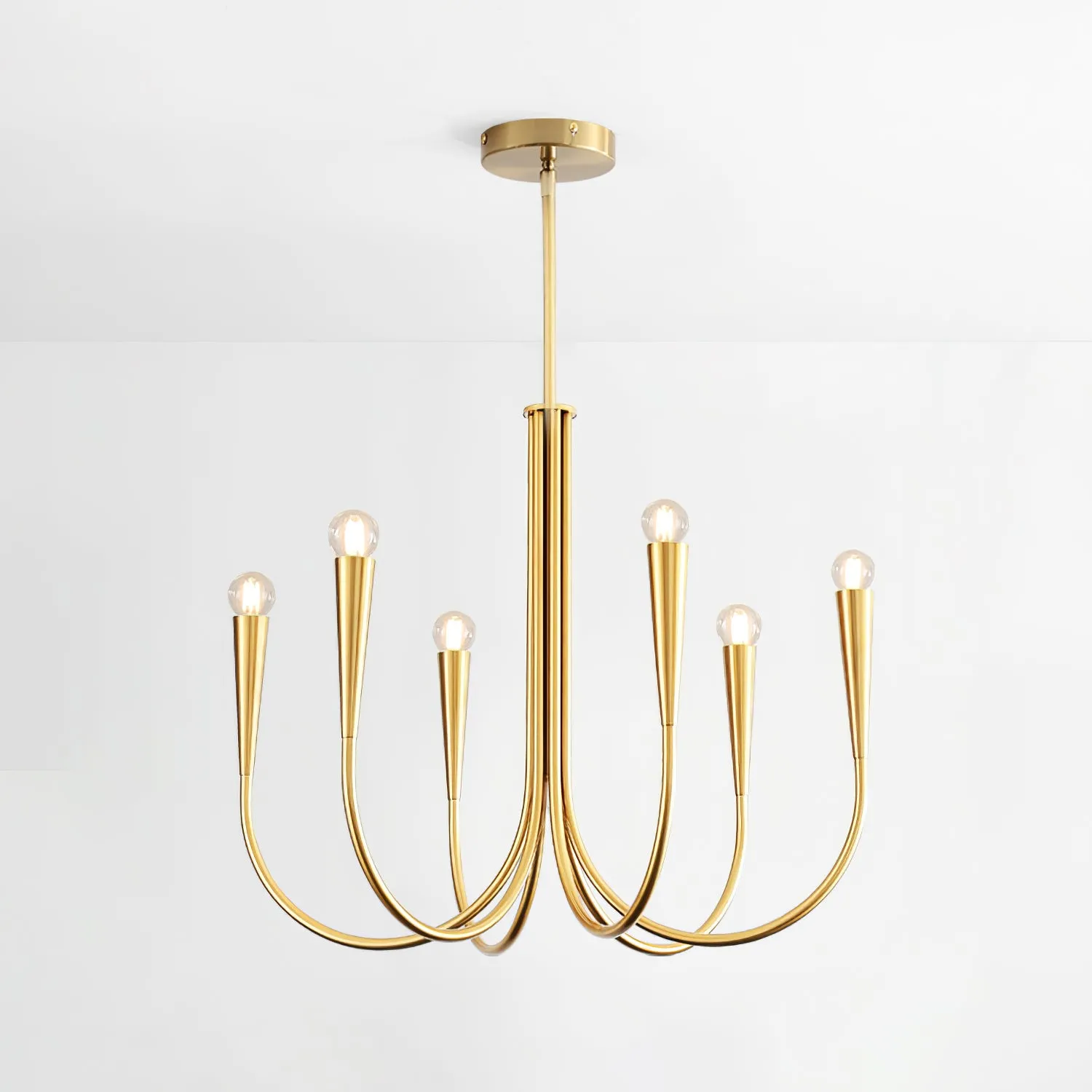 Swoop Arm Chandelier
