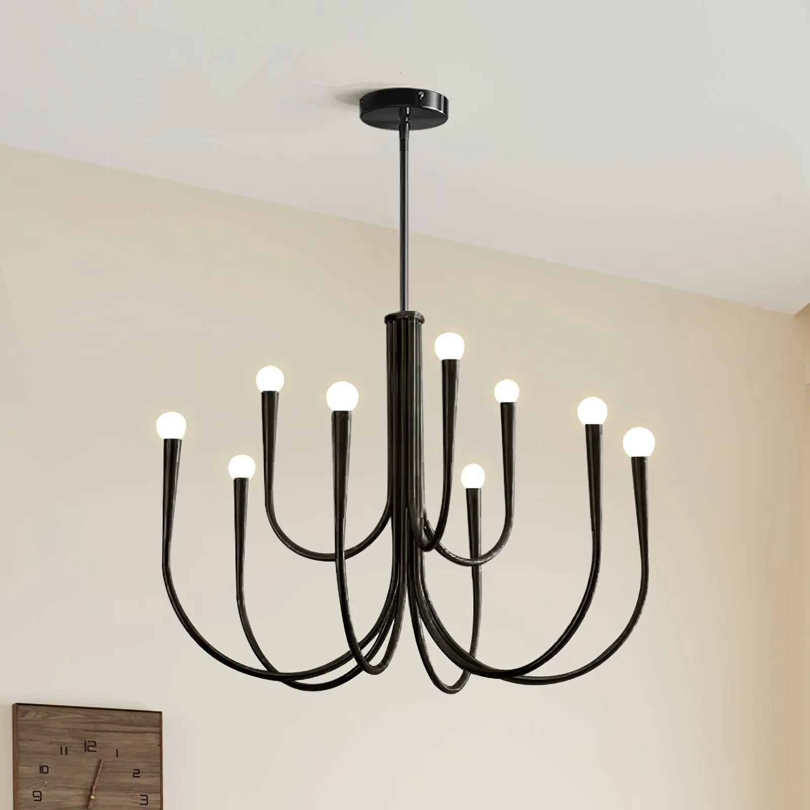 Swoop Arm Chandelier