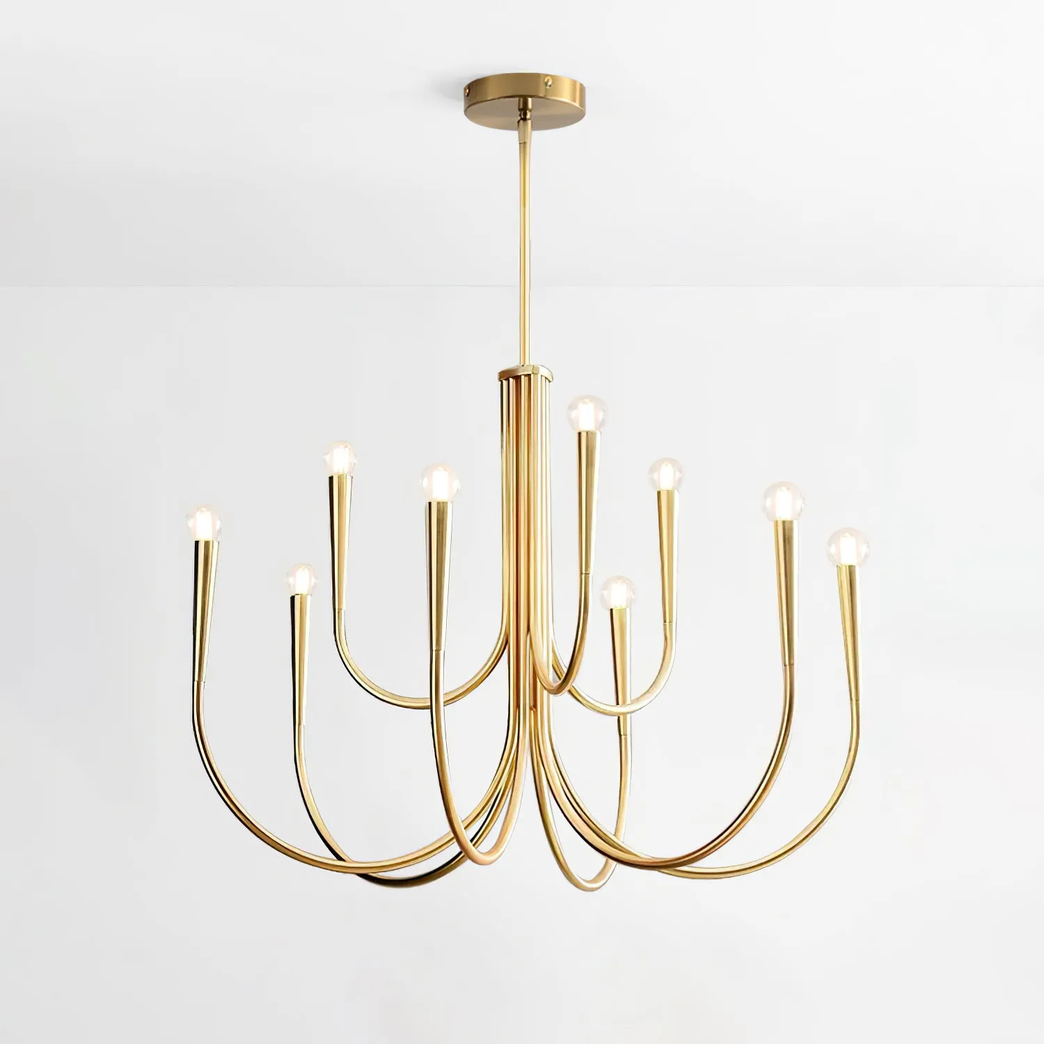 Swoop Arm Chandelier