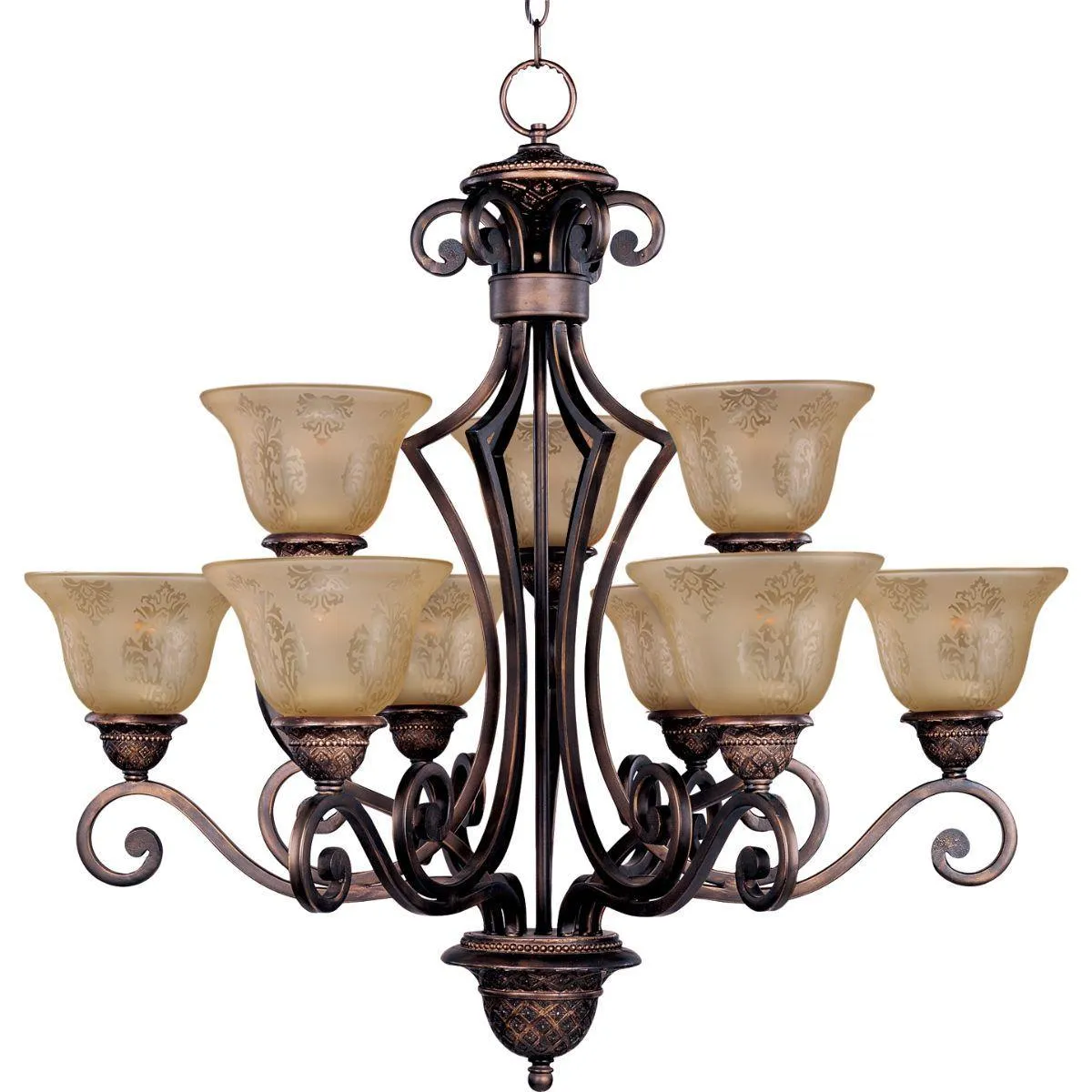 Symphony 32 in 9 Lights Chandelier Oil-Rubbed Bronze