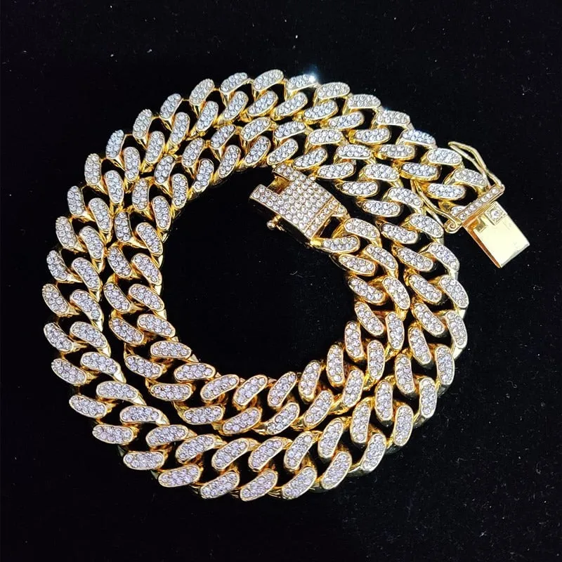 TEEK - Tiger Pendant Cuban Necklace
