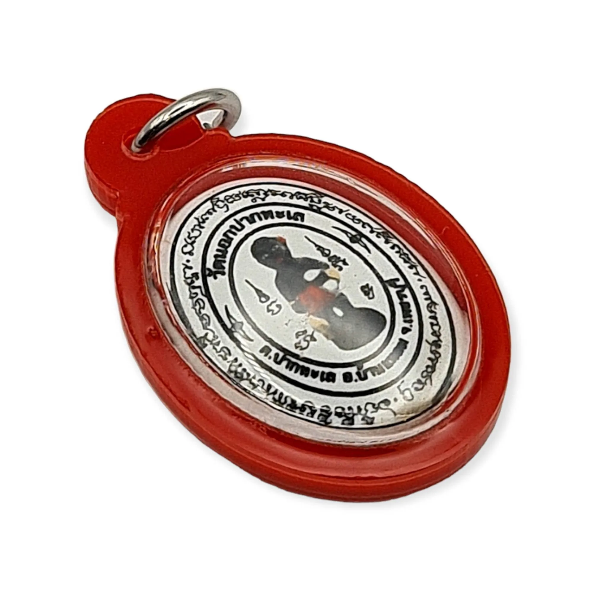 Thai amulets Locket Joa Ngor with Lucky fish Bring Wealth Lucky fortune Increase Money Income