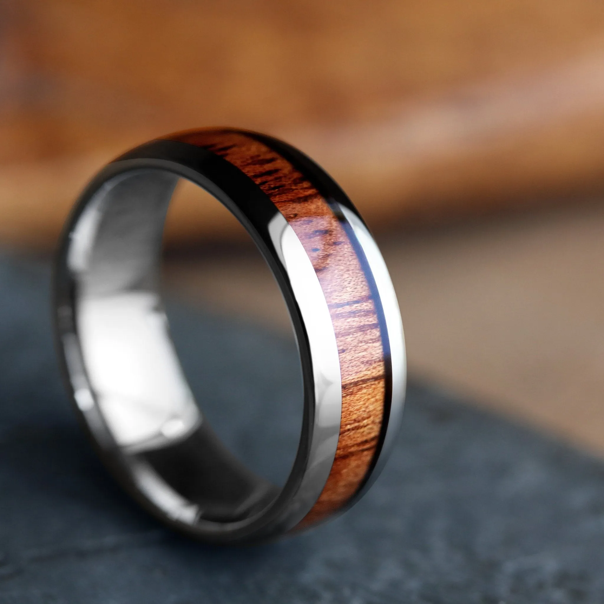 The Classic - The Original Wood Ring (8mm width)