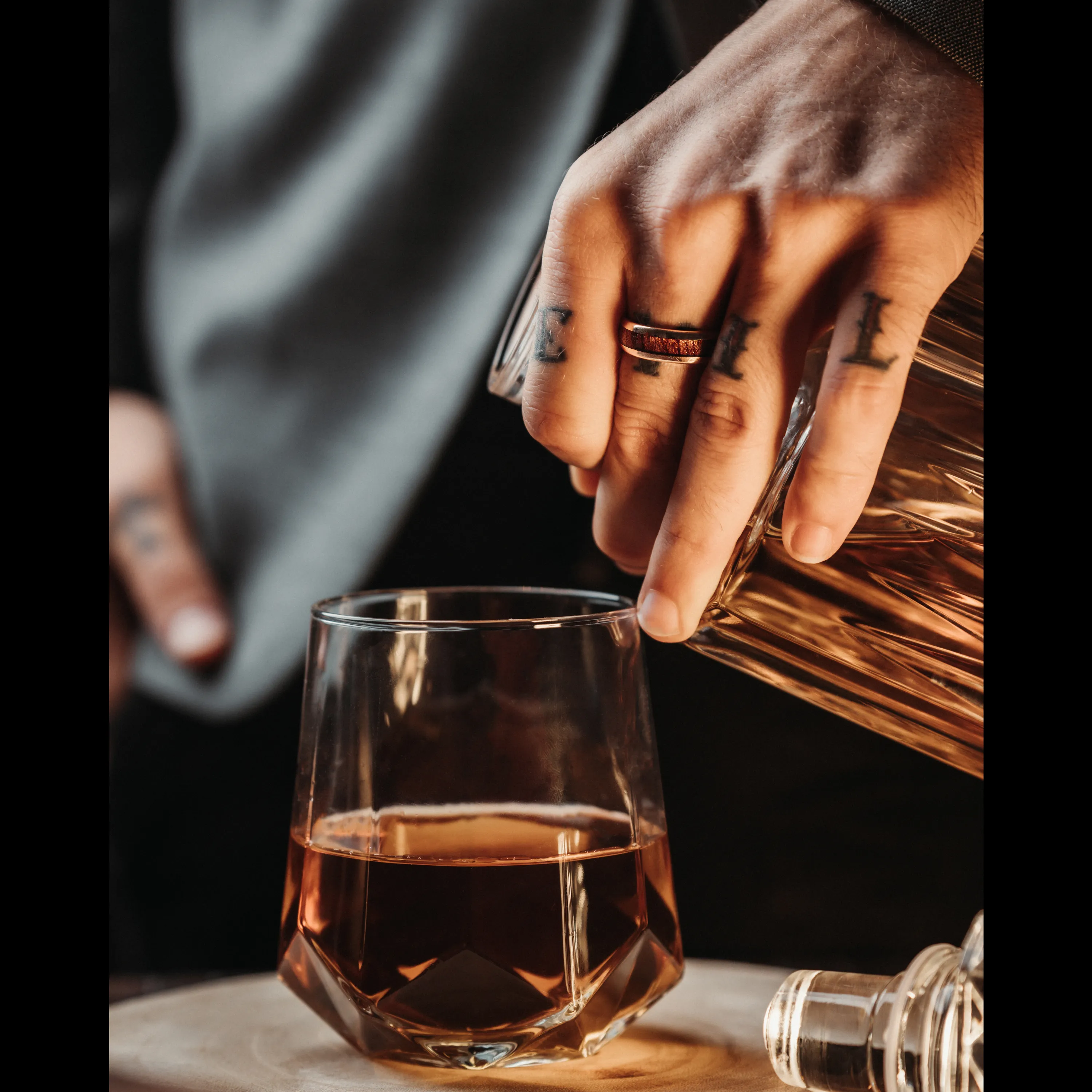 The Classic - The Original Wood Ring (8mm width)