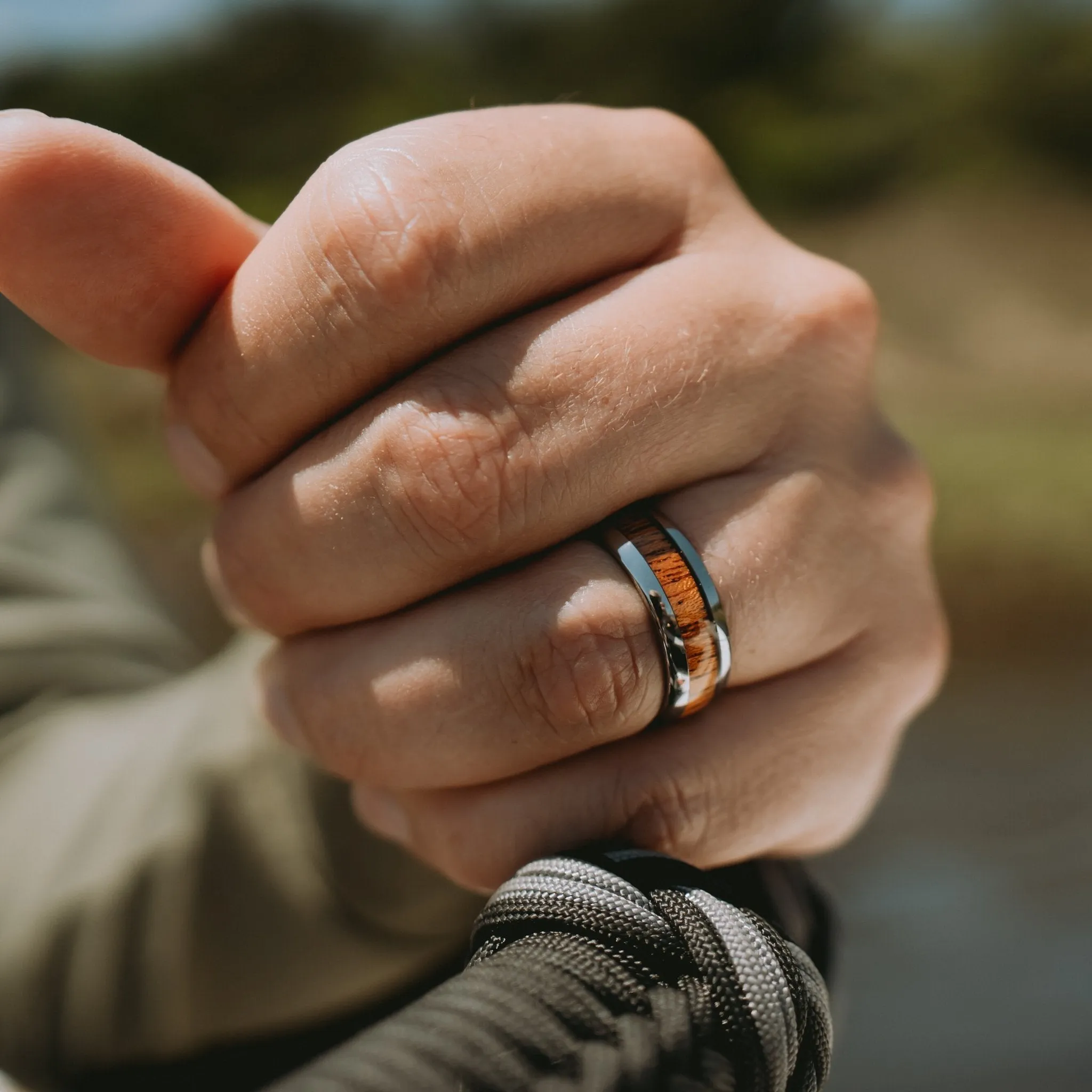 The Classic - The Original Wood Ring (8mm width)