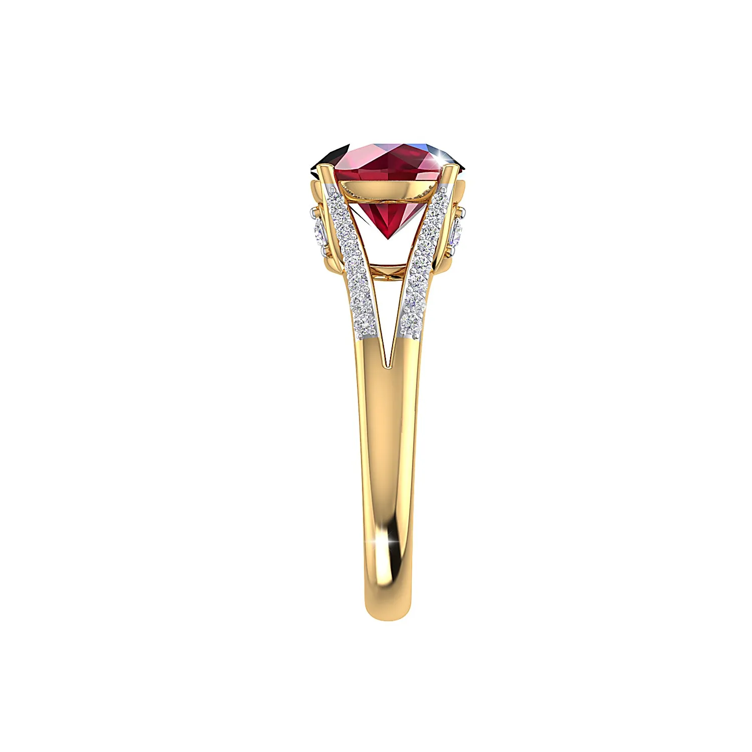 THE DYNAMIC RUBY RING