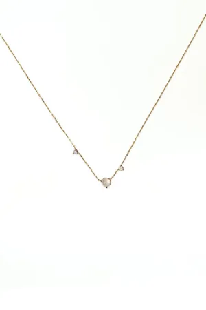 Tonal Three-Step Necklace