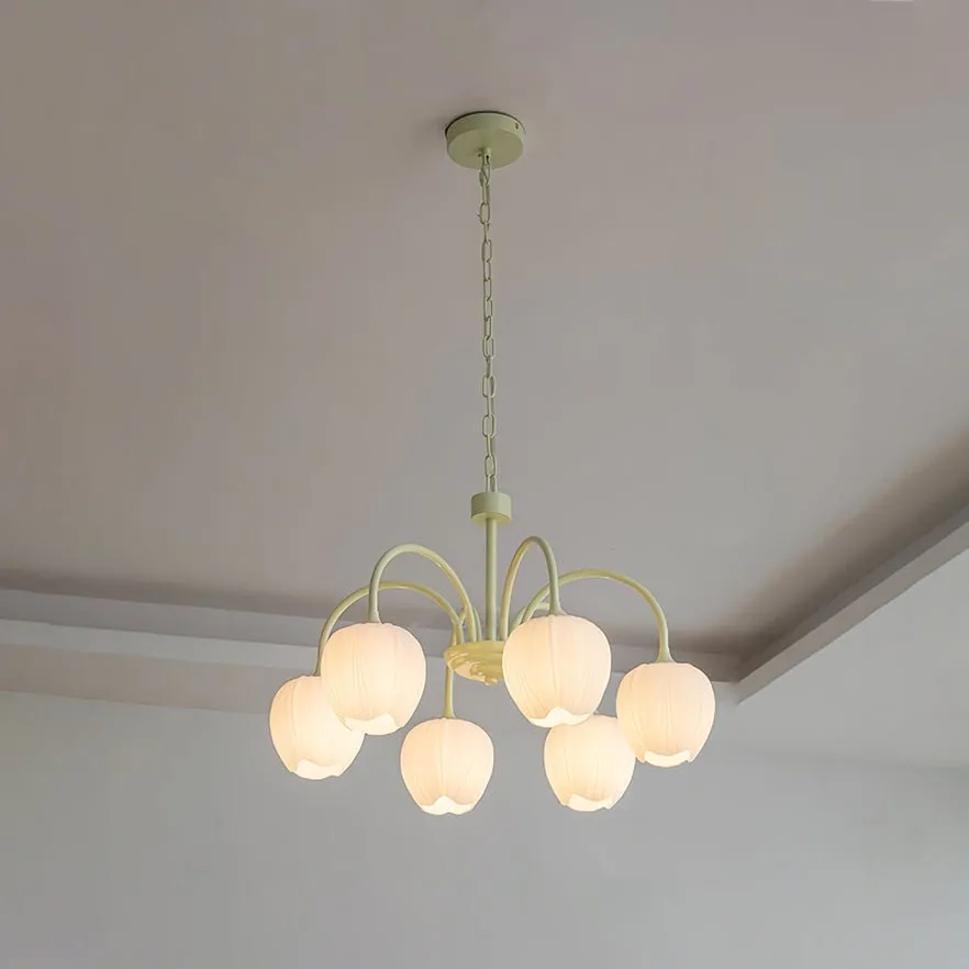 Tulip Matcha Chandelier