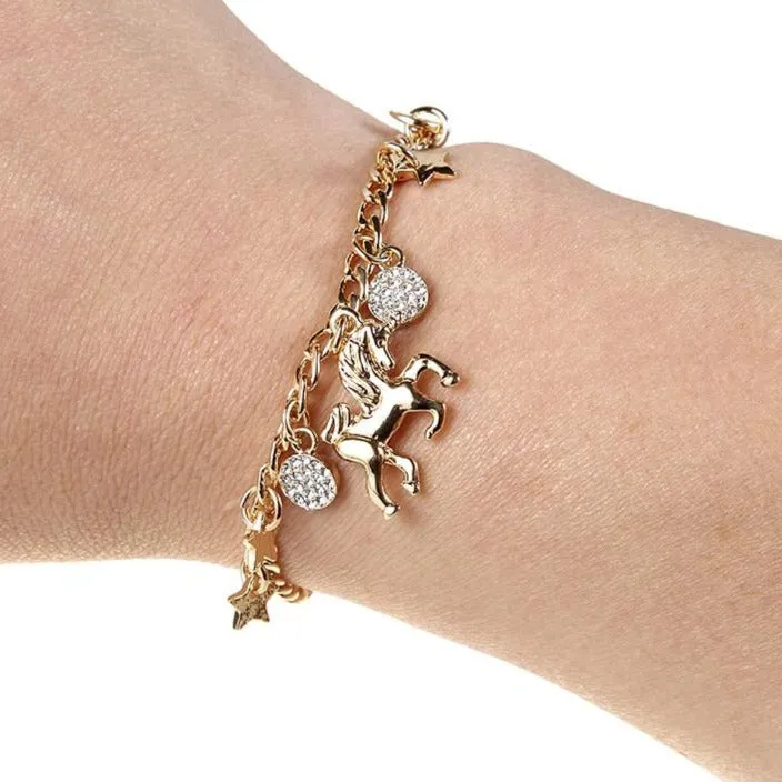 Unicorn Charm Bracelet