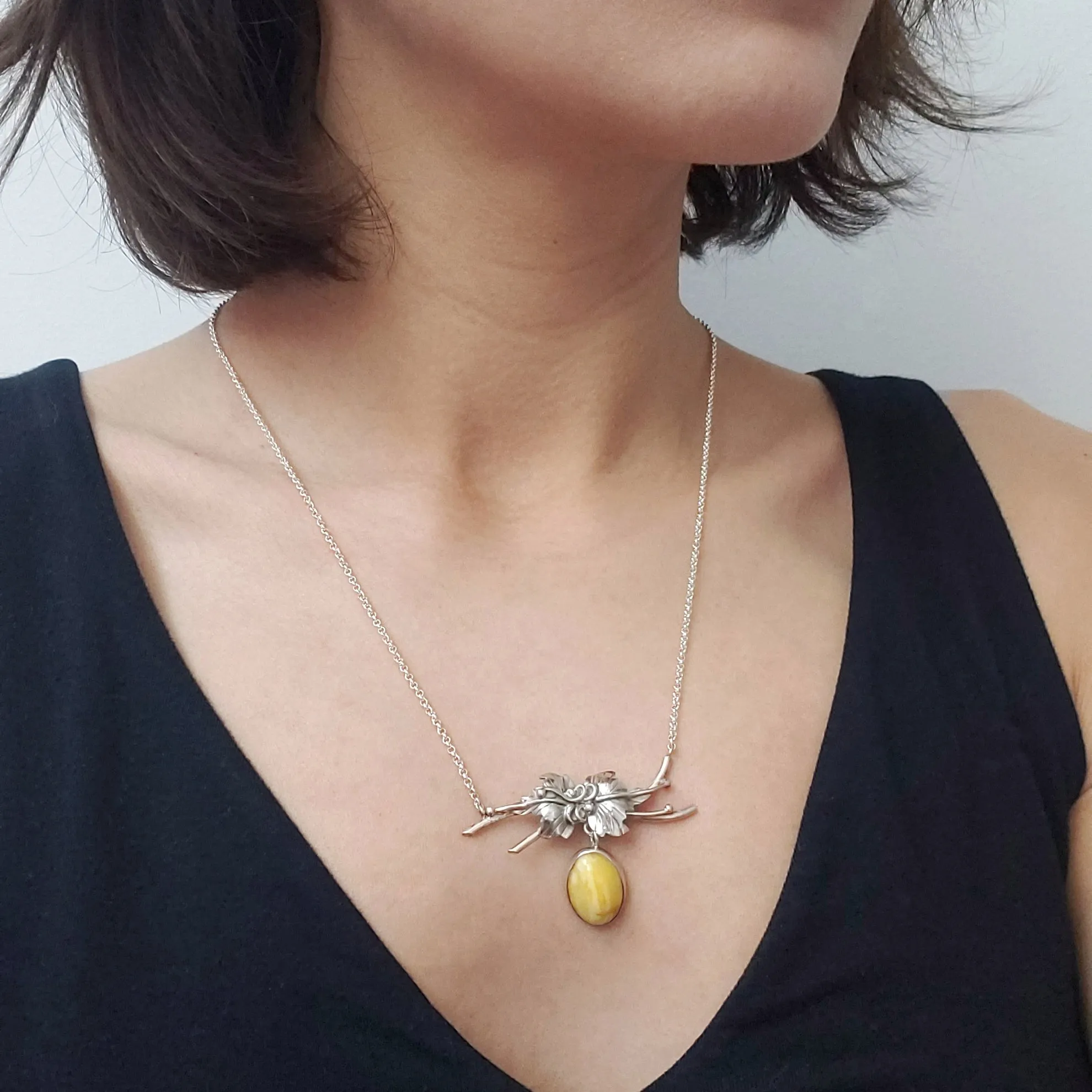 Vintage Amber Necklace