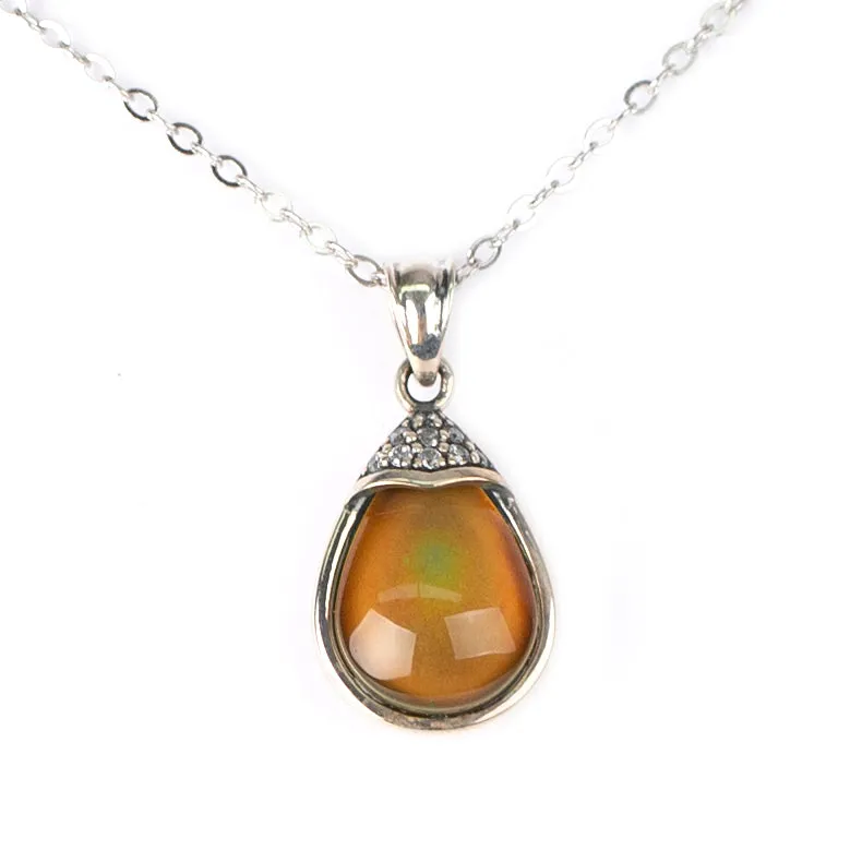Waterdrop Mood Necklace